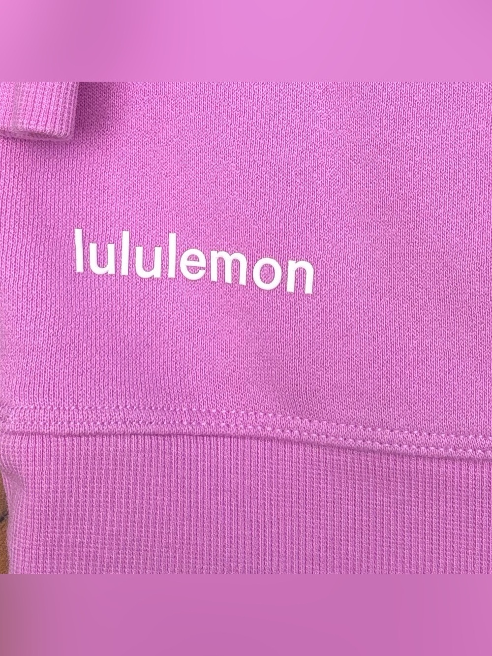 Lululemon Perfectly Oversized Crew In Dahlia Mauve Size 10 - Picture 4 of 6